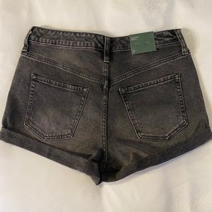SOLD NWT Wild Fable high rise Black denim shorts